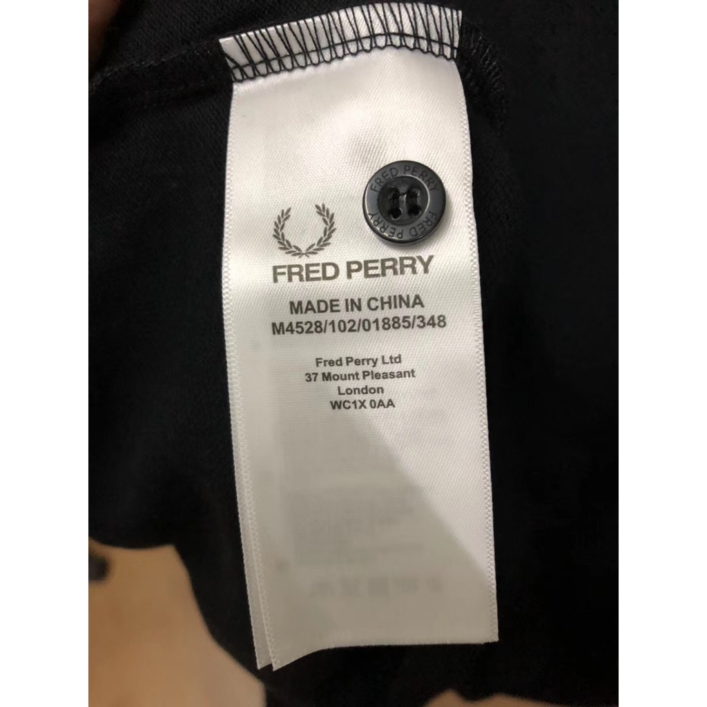 Fred Perry Bold Tipped Polo Shirt M4528 Shopee Malaysia
