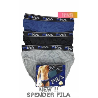 Malaysia Ready Stock】Men Underwear Spander Fila M-XXL Selaur