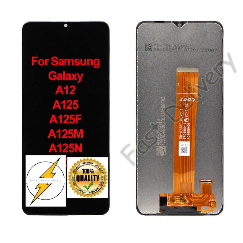 Sam A12 A125F DS / M12 M127 /A32 5G LCD Touch Screen Digitizer