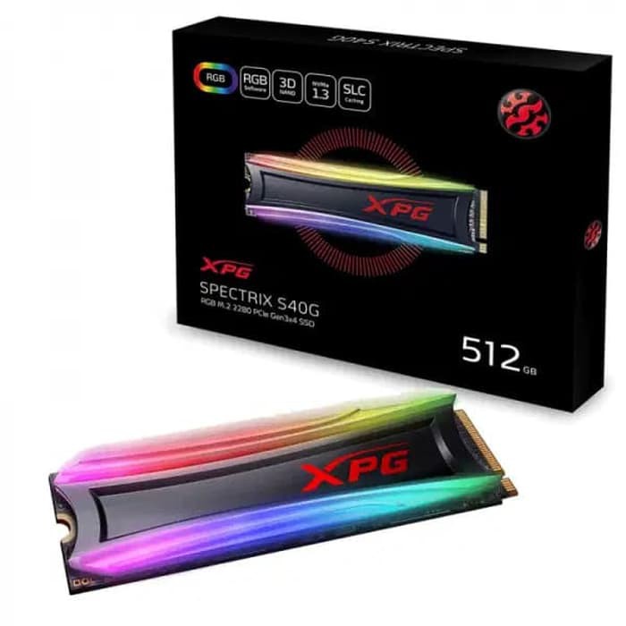ADATA SSD RGB XPG SPECTRIX S40G 512GB PCIE | Shopee Malaysia