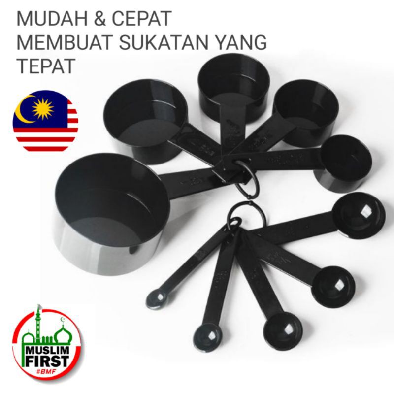 Sudu Penyukat Measuring Spoon Pelbagai Saiz Shopee Malaysia 7848