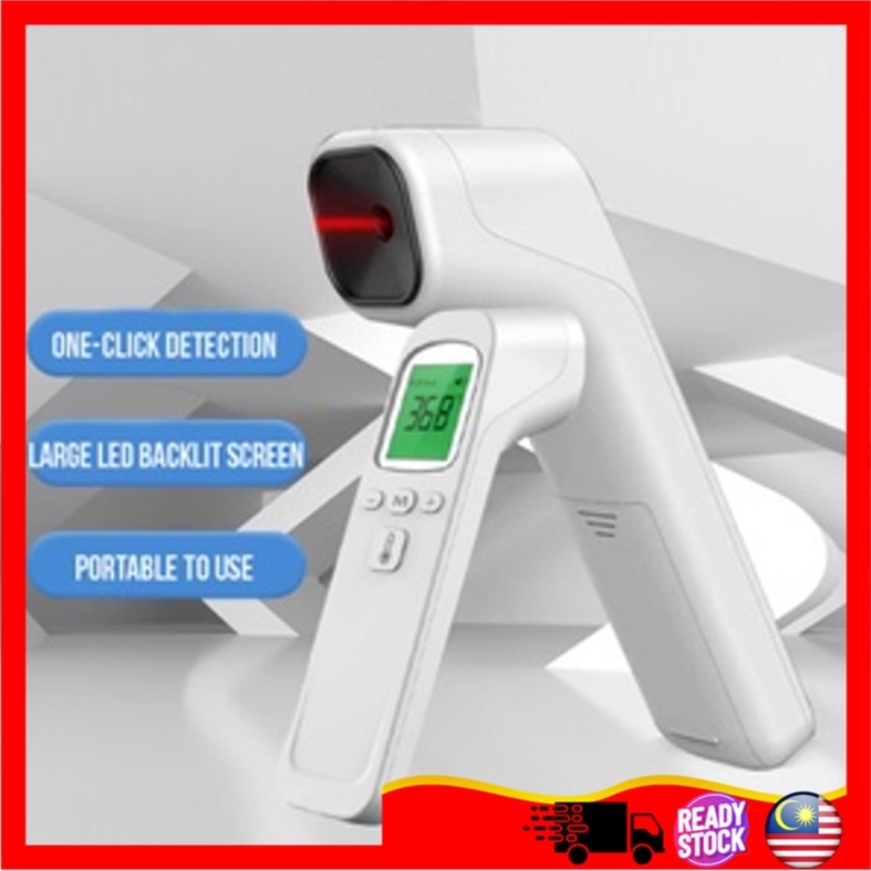 Digital Thermometers Infrared Scanner Body Temperature Gun Suhu Badan