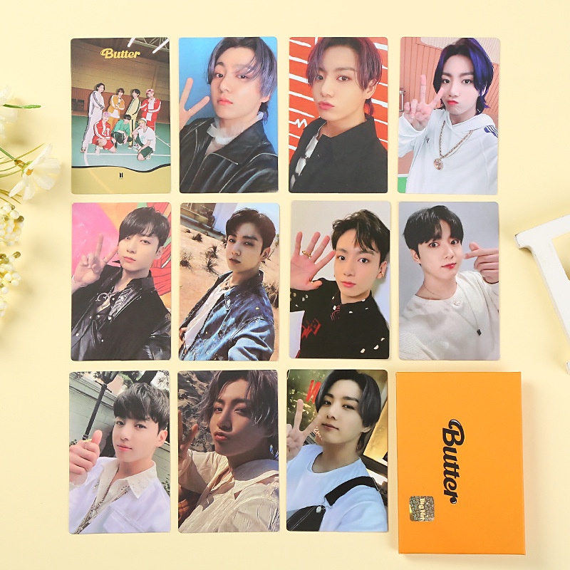 BTS Jungkook Butter Photocard BTS Jungkook Butter Official