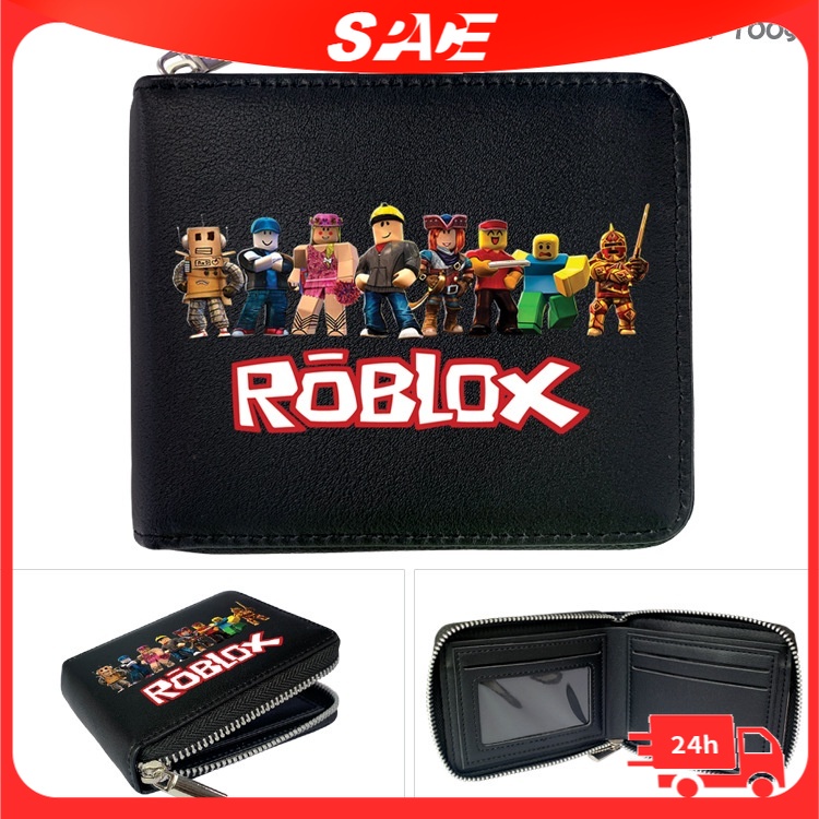 IQEPXTGO Roblox Purse Anime Wallets Bi Fold Short Wallet Travel