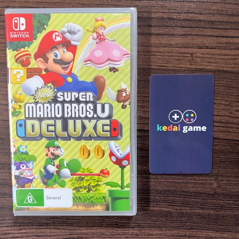 (NEW) Super Mario Bros U Deluxe - Nintendo Switch Game (New & Sealed ...