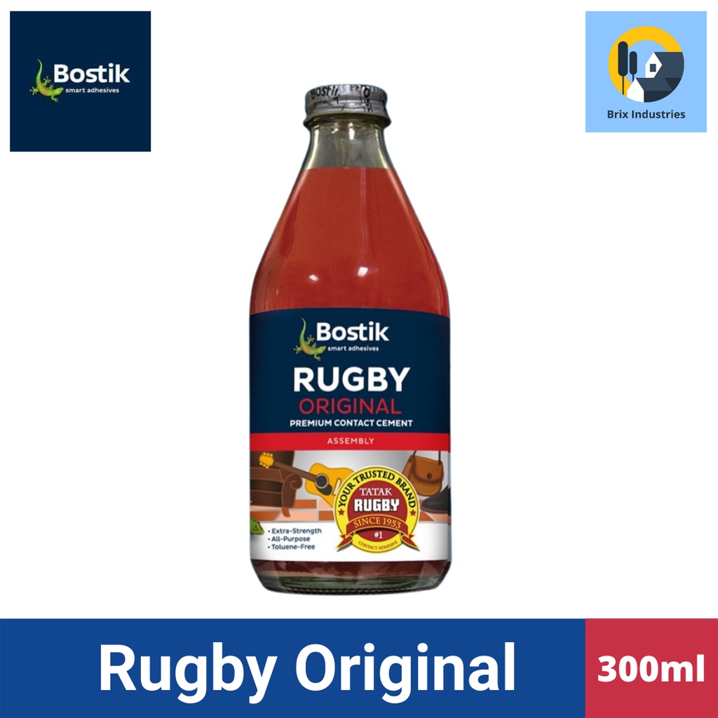 Bostik Rugby Premium Contact Cement 300ml Assembly All Purpose | Shopee ...