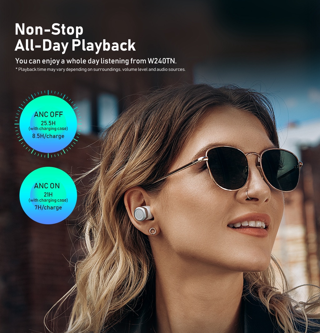 Edifier W240TN 38dB Noise Cancellation True Wireless Earbuds