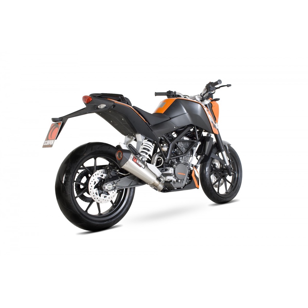 Scorpion exhaust store ktm duke 125