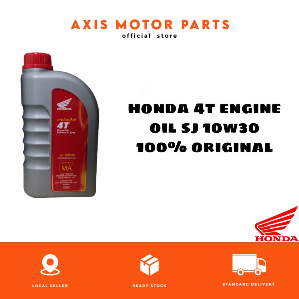 HONDA 4T ENGINE OIL SJ 10W30 100ORIGINAL Shopee Malaysia