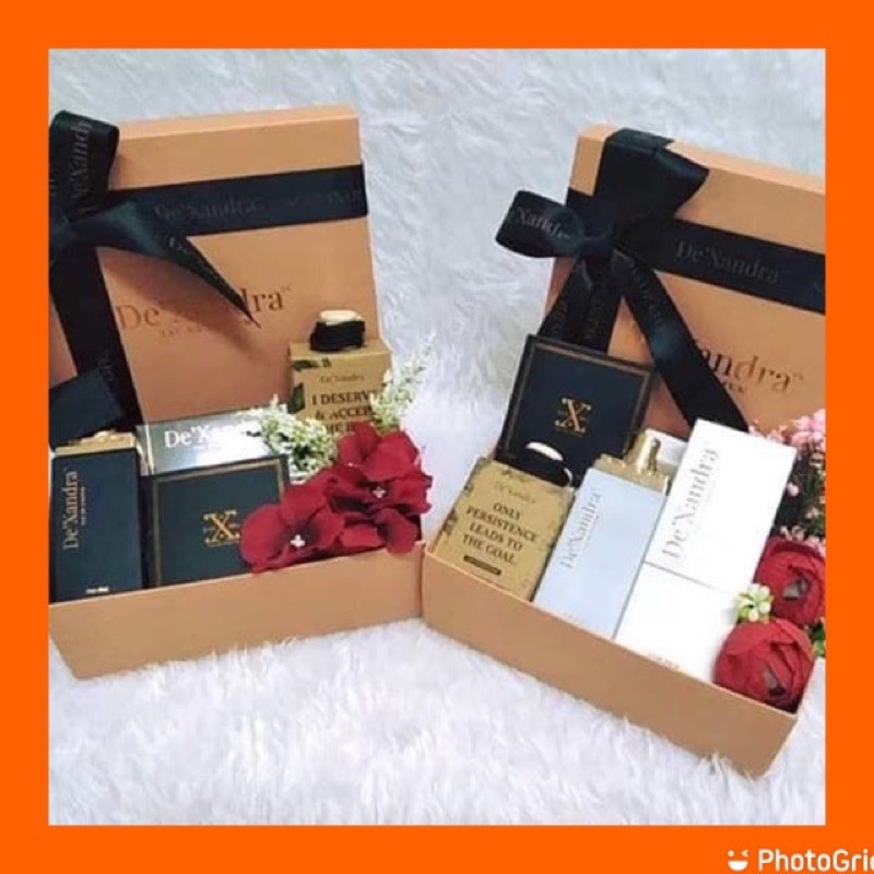 Anniversary Gift Set Hantaran Dexandra Perfume Lelaki Perempuan Hari