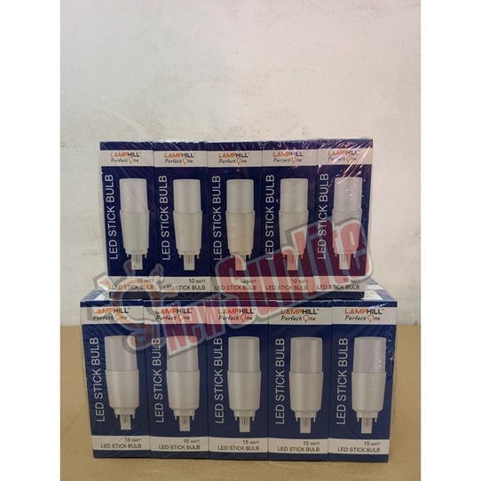 10W / 15W PLC LED STICK BULB (SIRIM Approve) 6500K or 4000k or 3000k ...