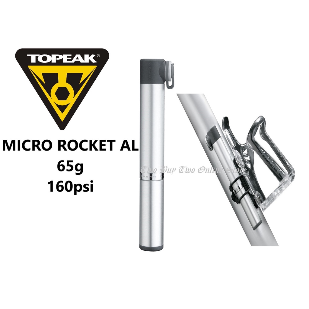 Topeak micro rocket online al pump