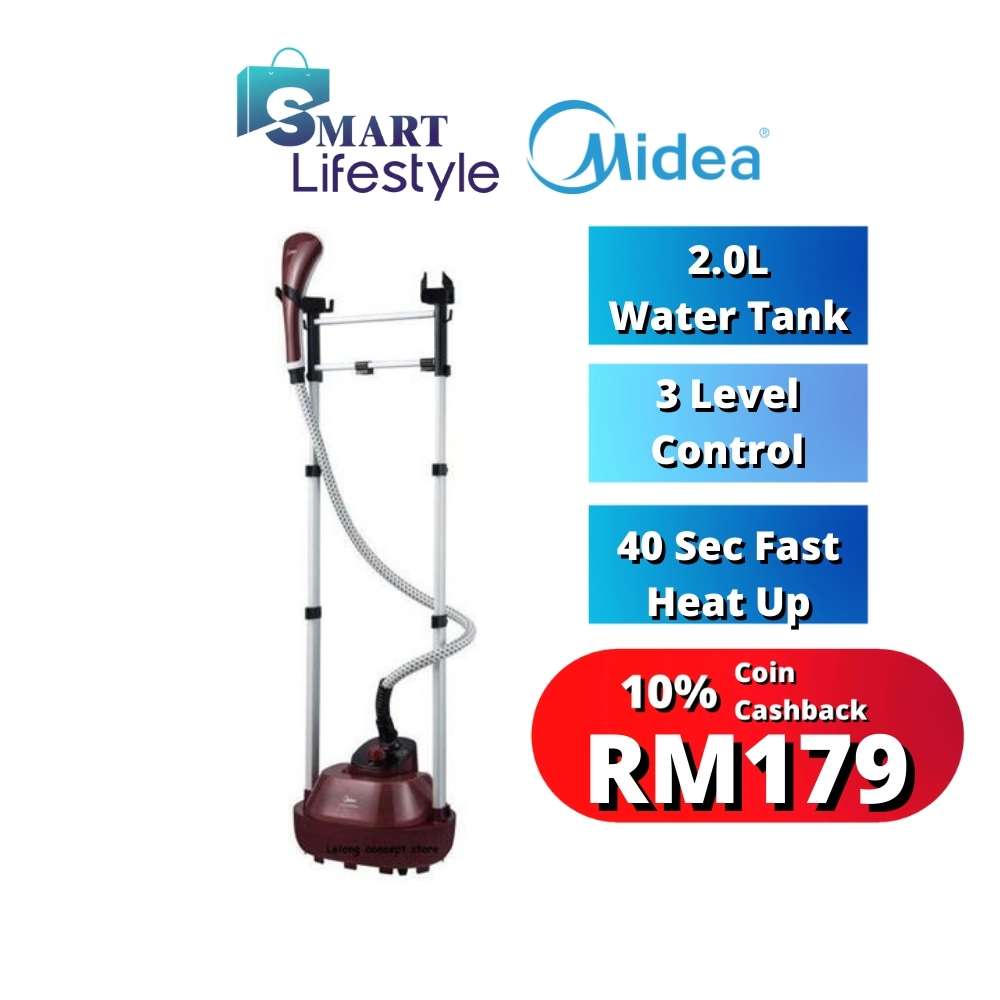 Midea Garment Steamer 2L GS 120D Shopee Malaysia