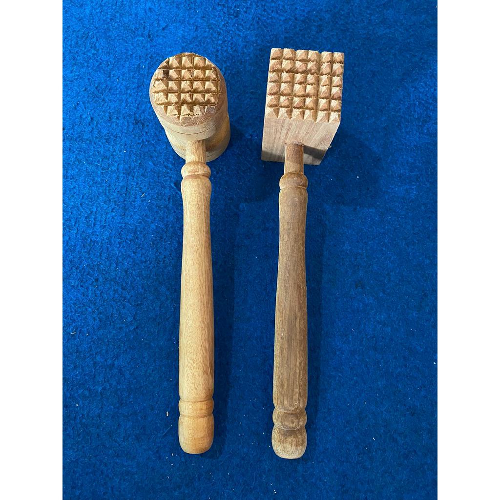 KAYU Wood MEAT Hammer/Wood MEAT TENDERIZER/Wood MEAT TENDERIZER/Wood MEAT TENDERIZER Shopee