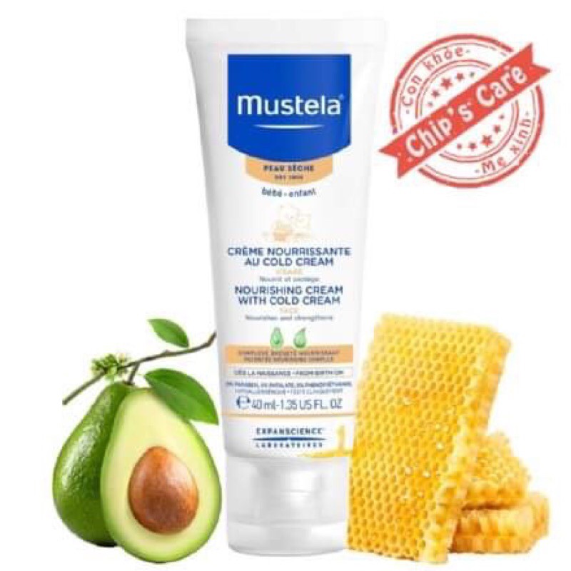 Mustela cold cream anti-chafing moisturizer for babies | Shopee Malaysia