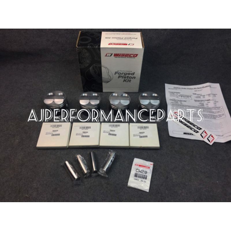 HONDA B16 82MM WISECO PERFORMANCE HIGH COMPRESSION PISTON Shopee Malaysia