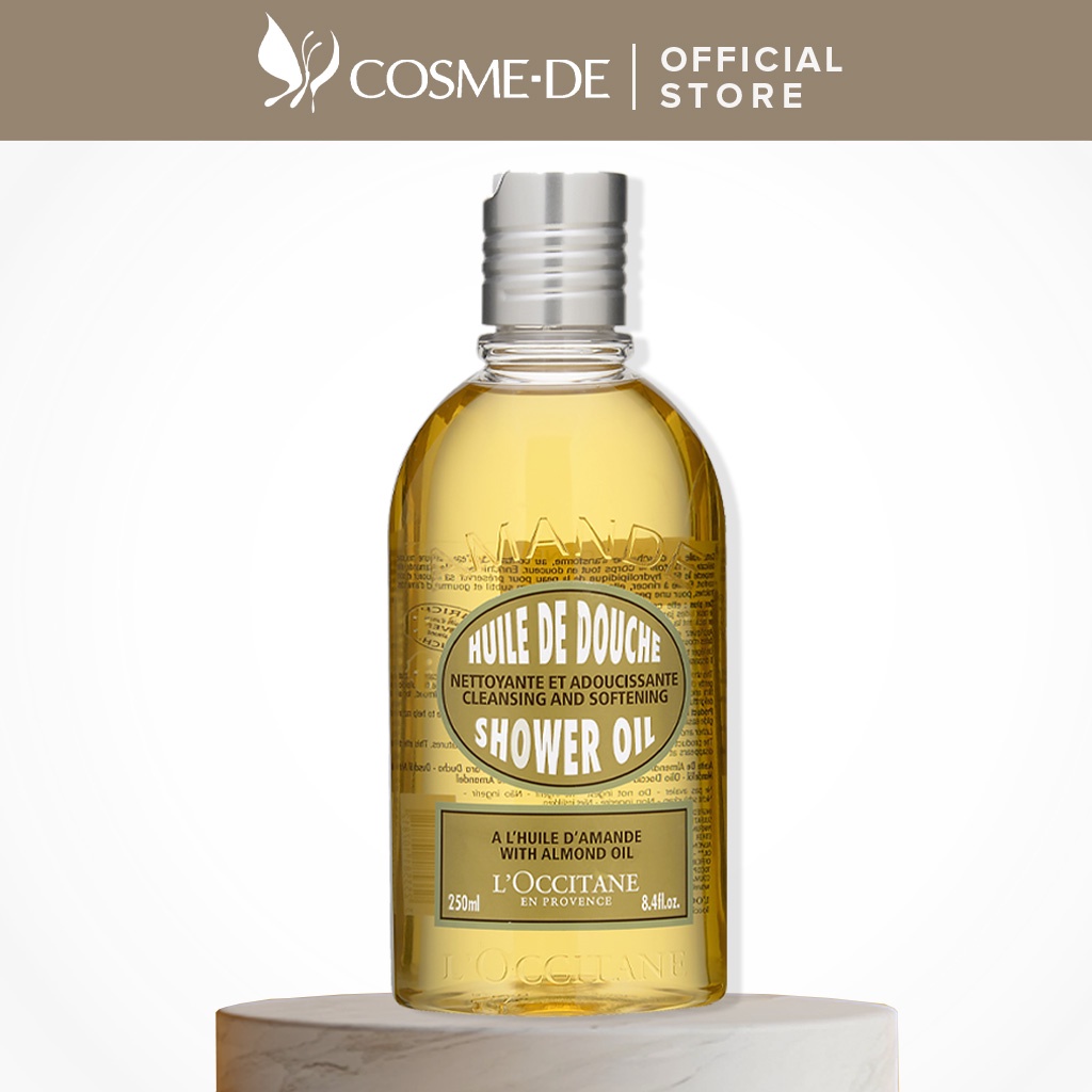 L'Occitane Almond Shower Oil 8.4oz, 250ml [ Loccitane ] Shopee Malaysia