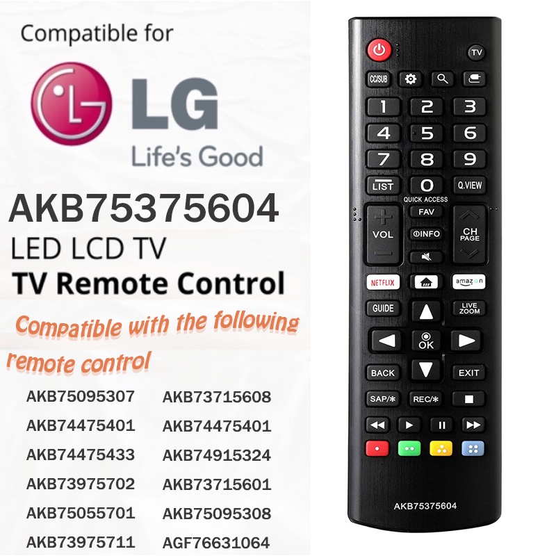 Full Function TV Remote Control - AGF76631064