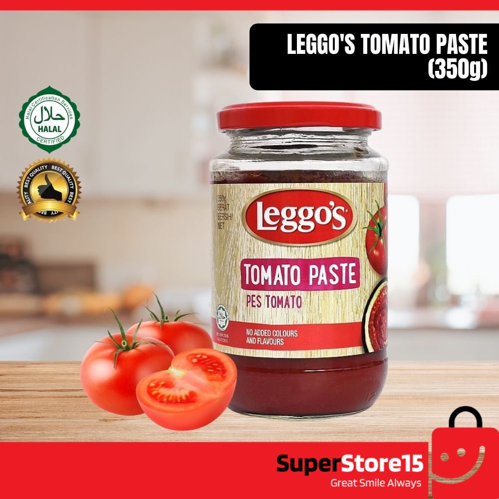 Leggo's Tomato Paste (350g) Pasta Sauce HALAL Puri Tomato Shopee Malaysia