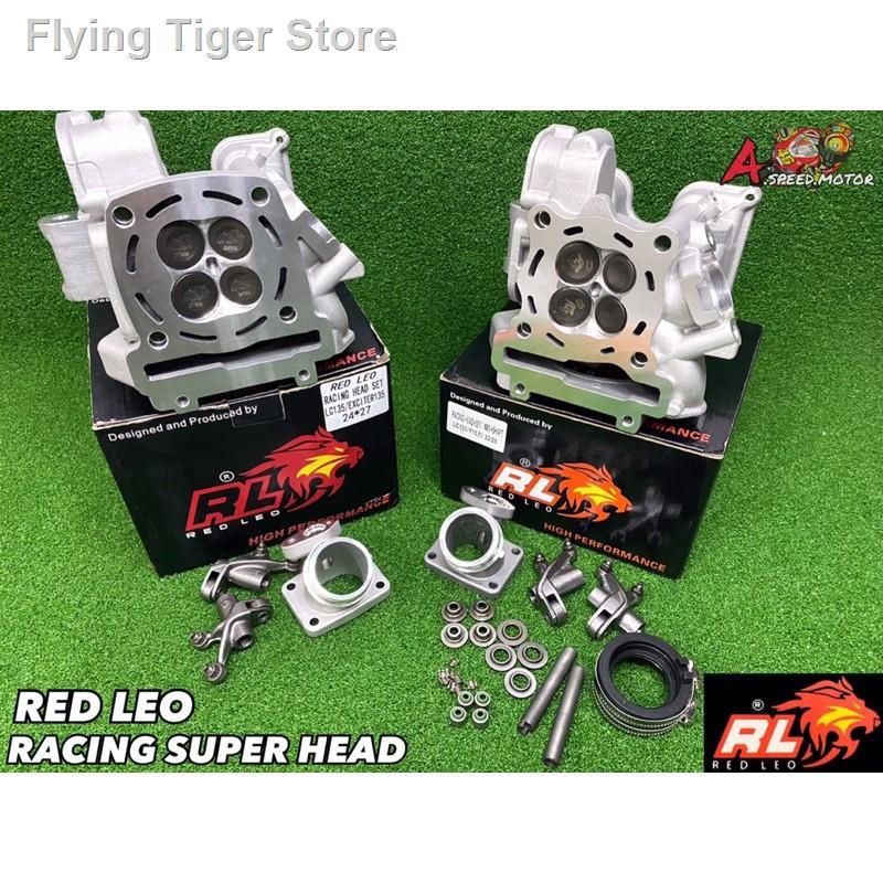100%ORIGINAL RED LEO RACING Super Head 24/27 22/25 20/23 19/22 Y15ZR ...