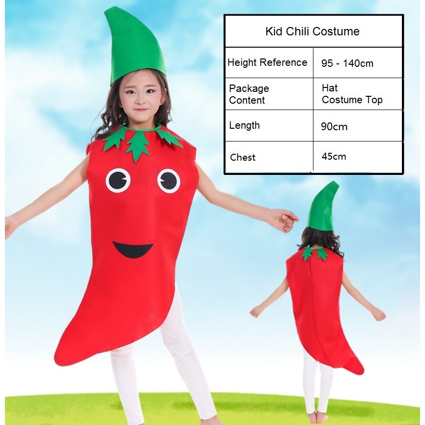 Red chilli best sale fancy dress costume