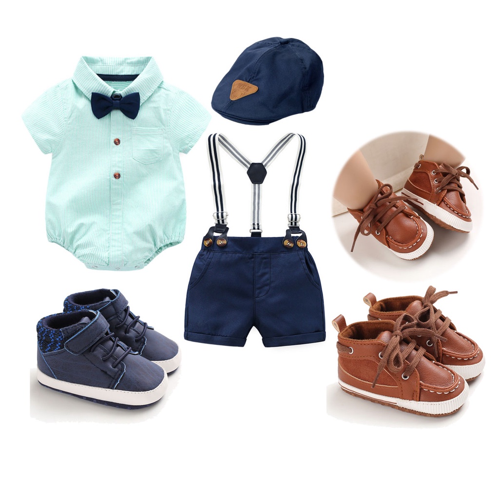 Baby Newborn Set Clothes Boss Baby Outfit Summer Short Sleeve Baby Boy