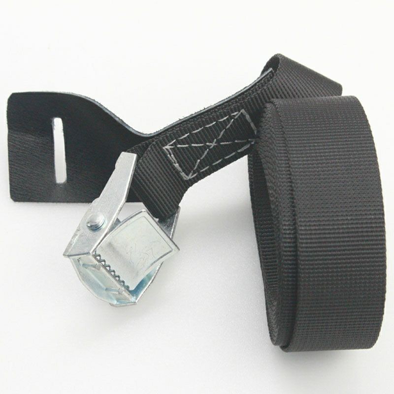 Heavyduty nylon strap tali with camaction buckles, strong tighten