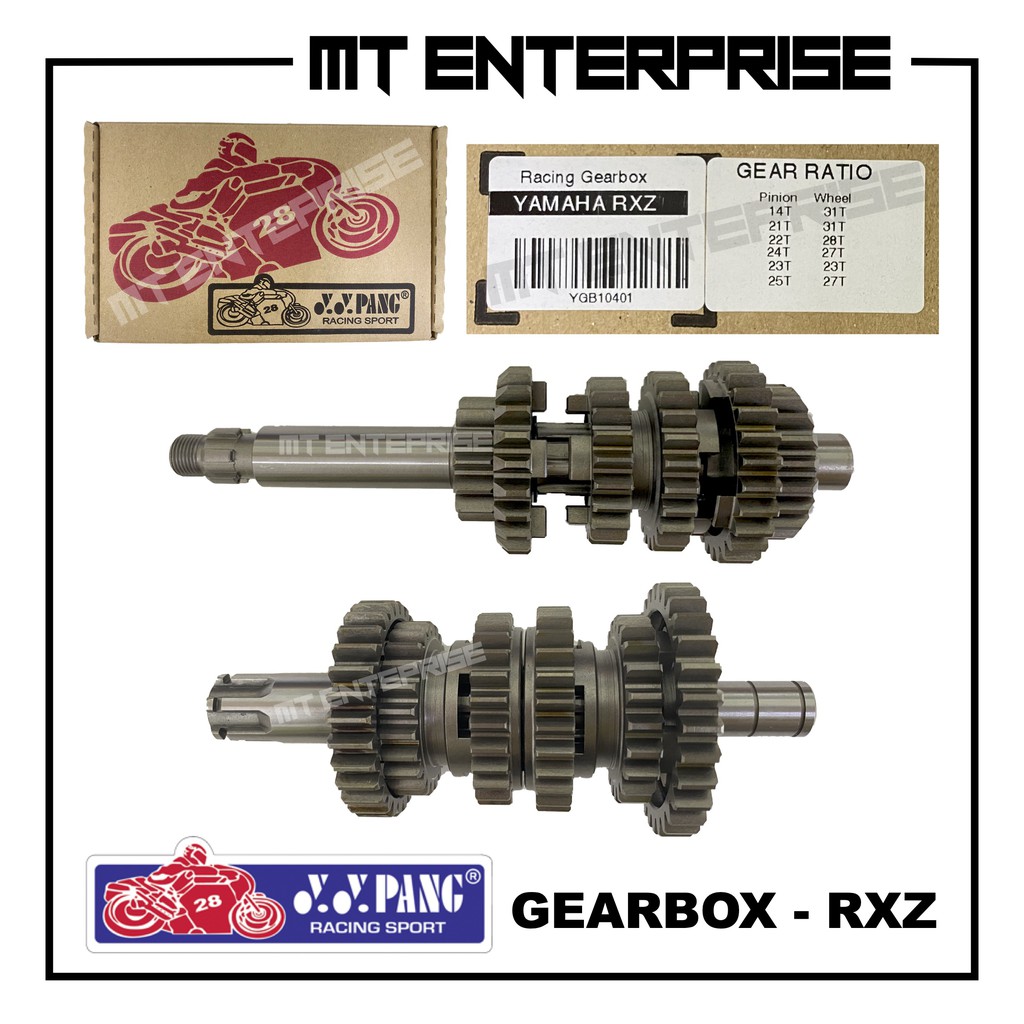FREE YAMALUBE OIL - YY Pang Original Racing Gearbox - RXZ / Y125Z ...