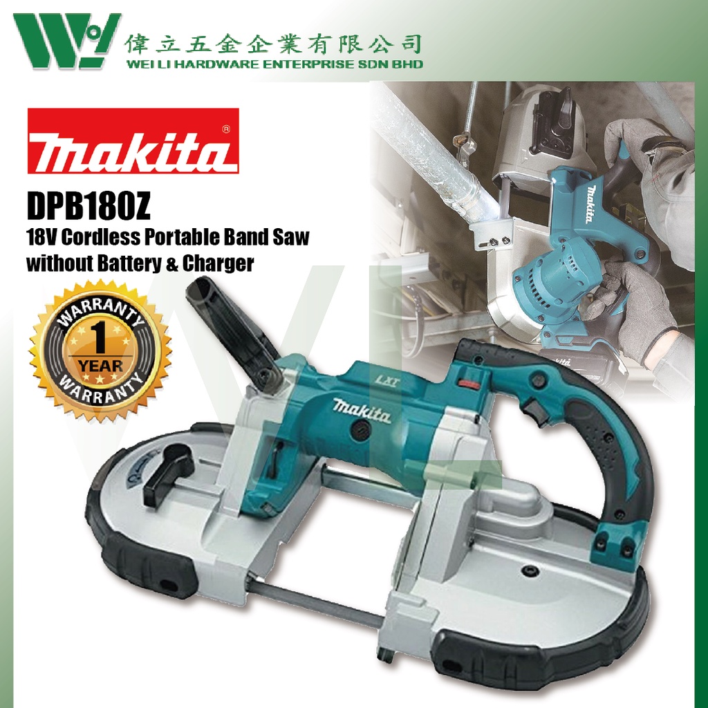 Makita cordless cheap band saw blades