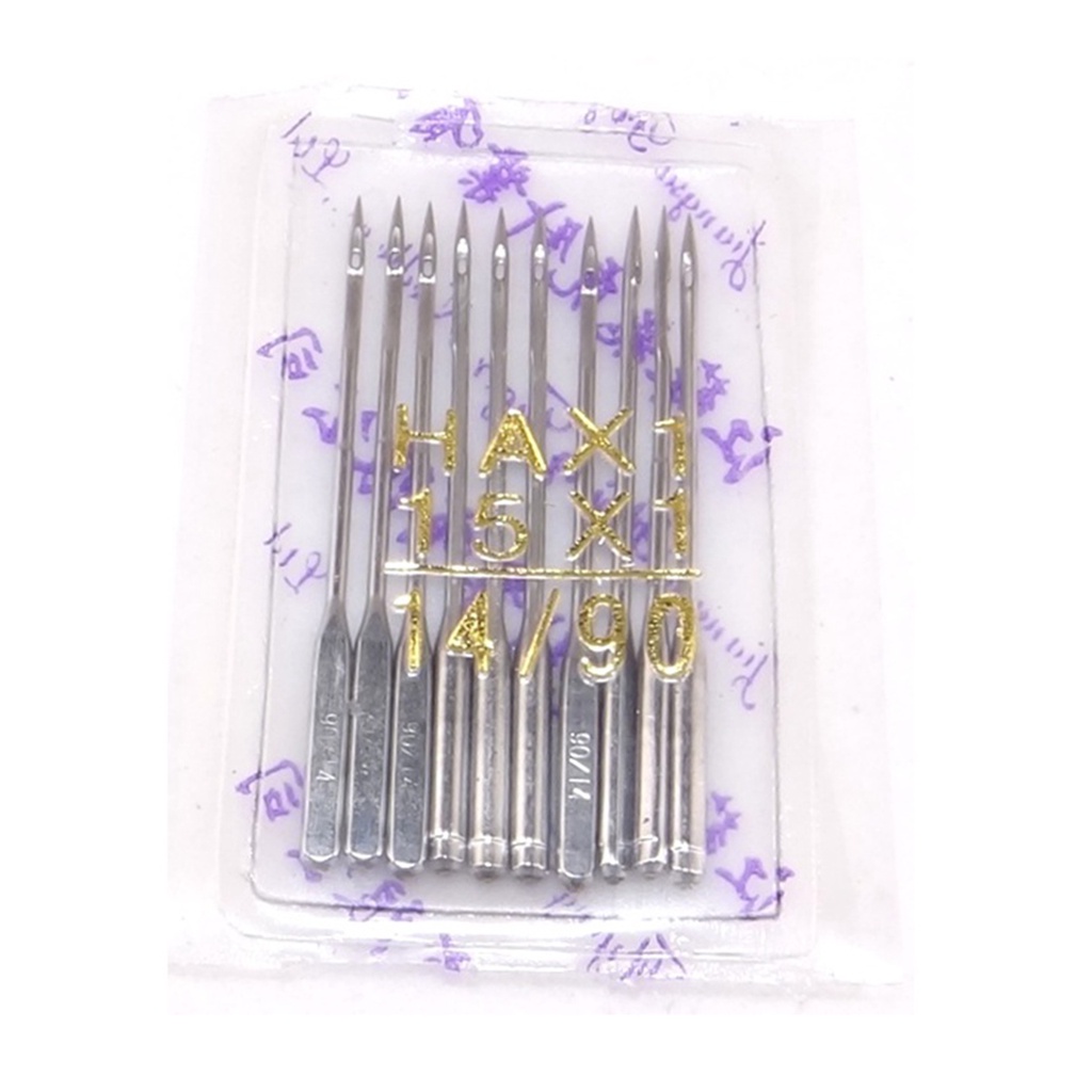 100pcs 14/90 Sewing Needles For Brother Singer Toyota Domestic Knitting