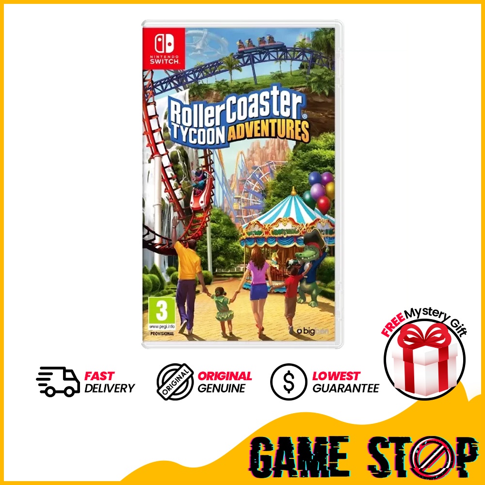 Rollercoaster tycoon 3 store switch physical