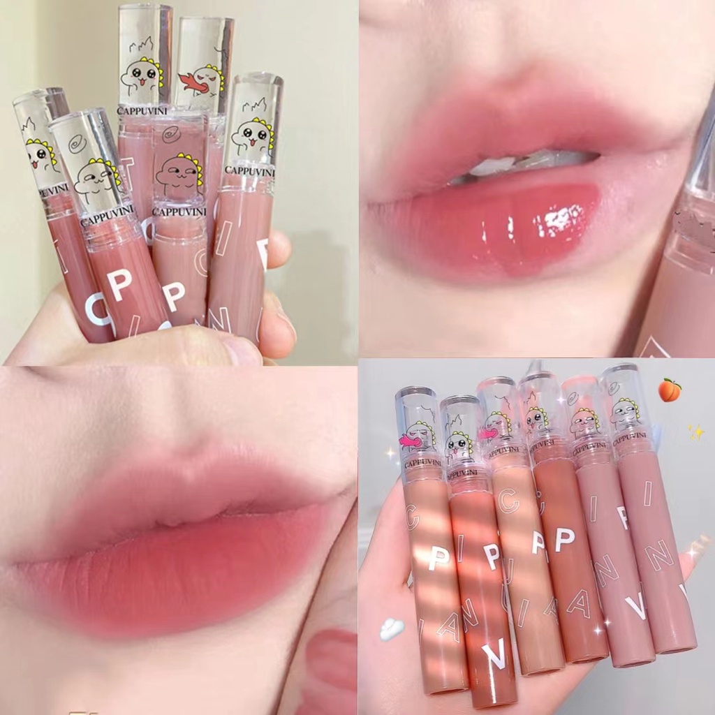 SF_ CAPPUVINI Lightweight Soft Matte Liquid Lipstick Waterproof lip ...