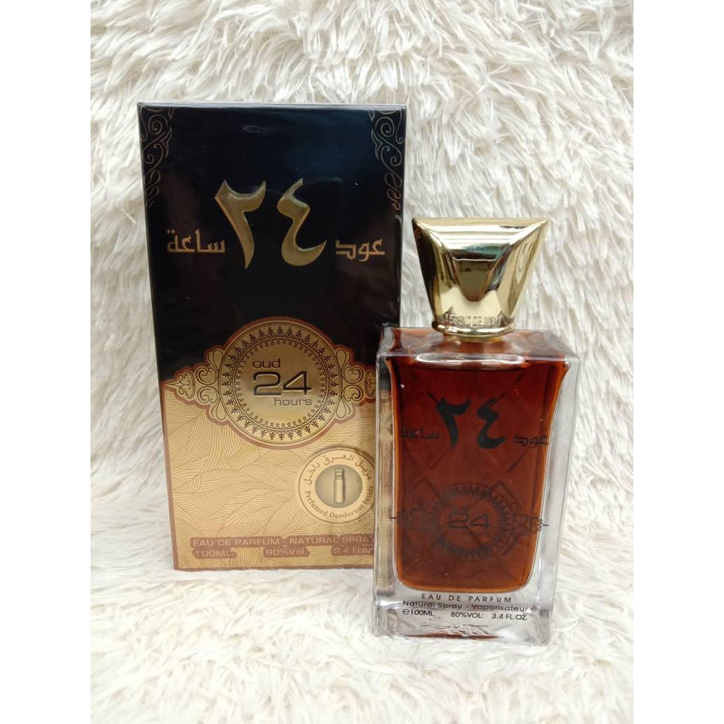 [Authentic Fragrance ] * OUD 24 HOURS -ORIGINAL ARABIC PERFUME EDP ...