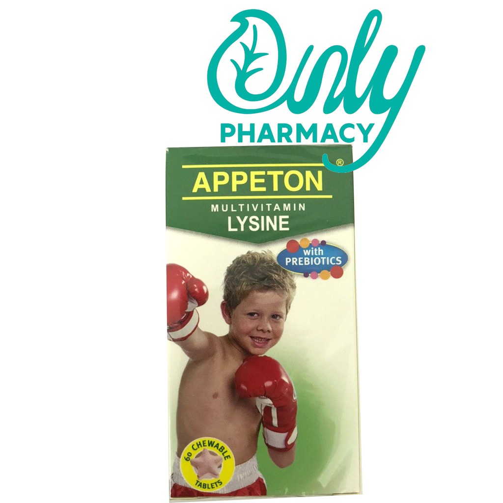 Appeton Multivitamin Lysine With Prebiotics 60s Chewable Tablets (EXP