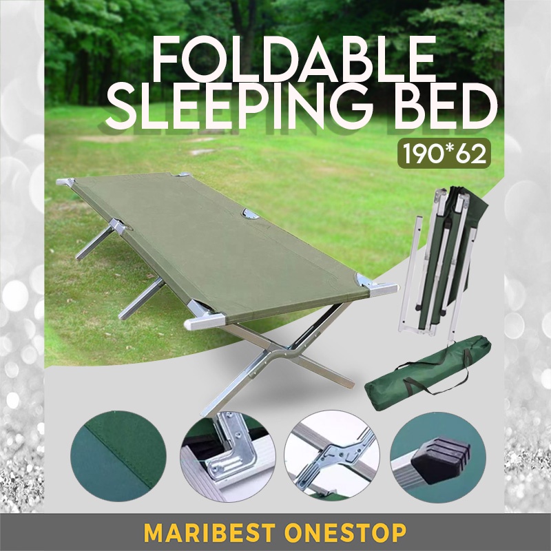 Green camp outlet bed