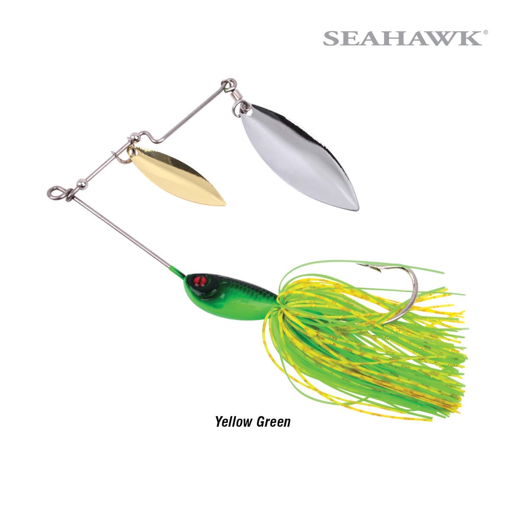 Seahawk Venom Blade Spinner Bait l Red Flashy Eye l Bold Colours ...