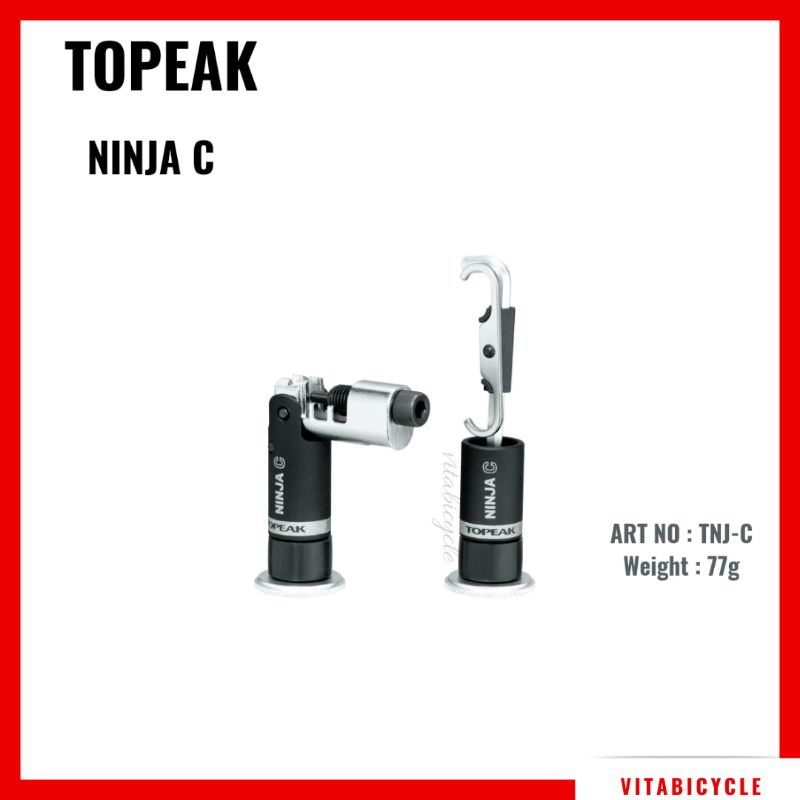 Readystock Topeak NINJA C Chain Tool For Bicycle Basikal