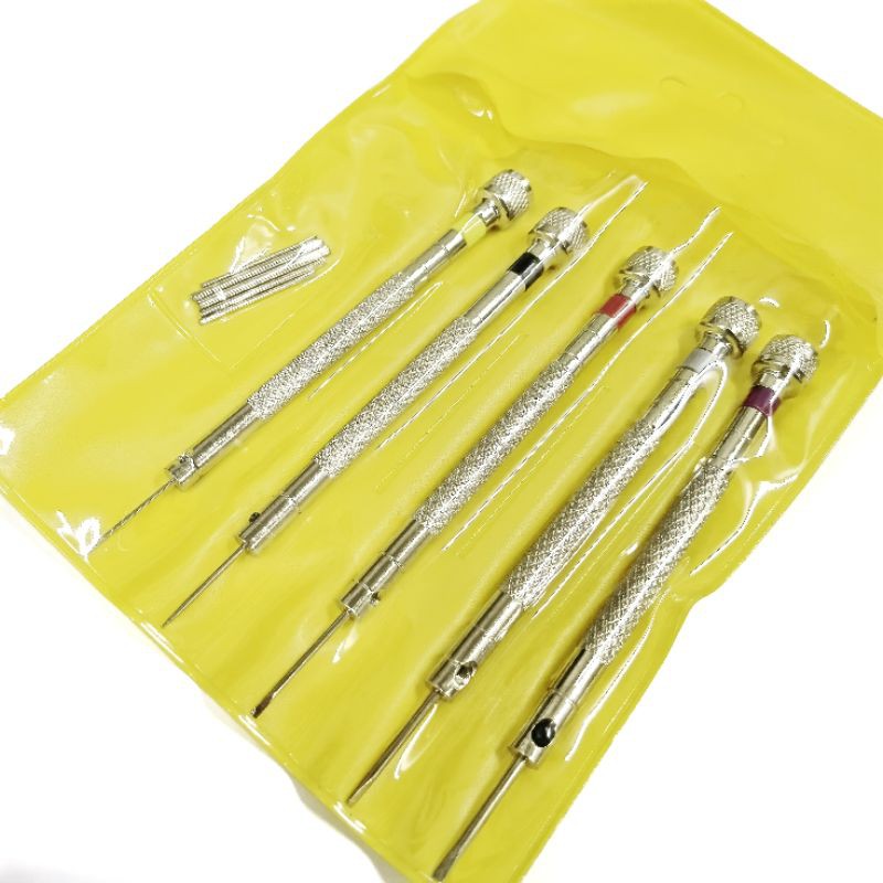 (IN STOCK)Alloy Steel Watch Screwdriver Watches Tools Repair Kit Multi ...