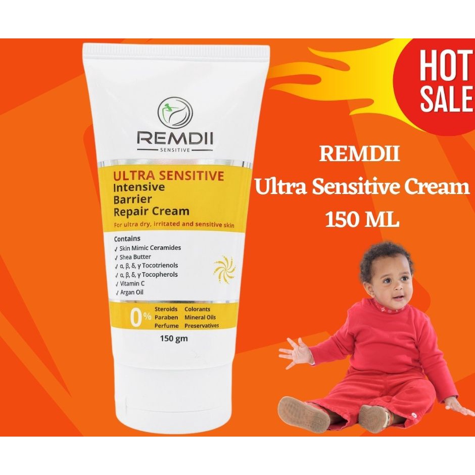 REMDII ULTRA SENSITIVE INTENSIVE BARRIER REPAIR CREAM 150G | Shopee ...