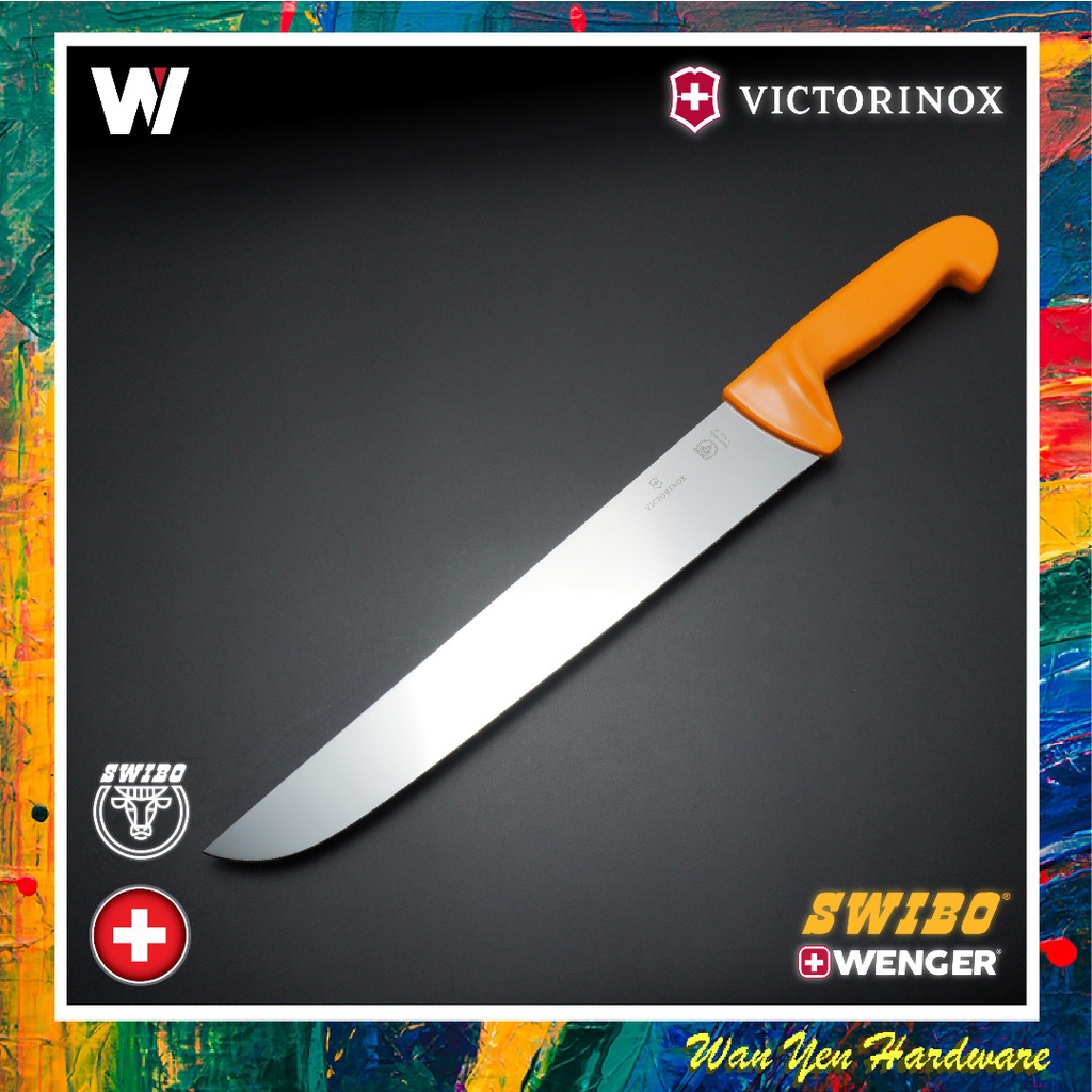 Victorinox Swibo 12 Inch / 31cm Broadblade Butcher Knife / Pisau ...