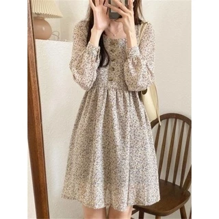 Buy Autumn new style Korean hook flower hollow V-neck long-sleeved