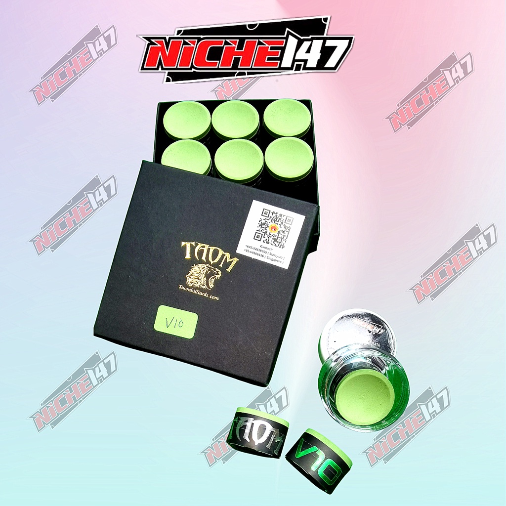Taom Snooker V10 Chalk [Niche147] Shopee Malaysia