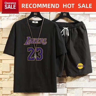 Readystock Lakers Bryant 24 basketball jersey top shorts set black