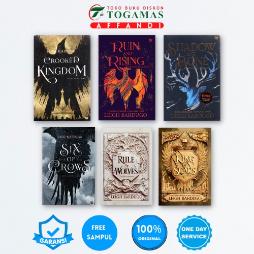 CROOKED KINGDOM - KING OF SCARS - RUIN AND RISING - RULE OF WOLVES ...