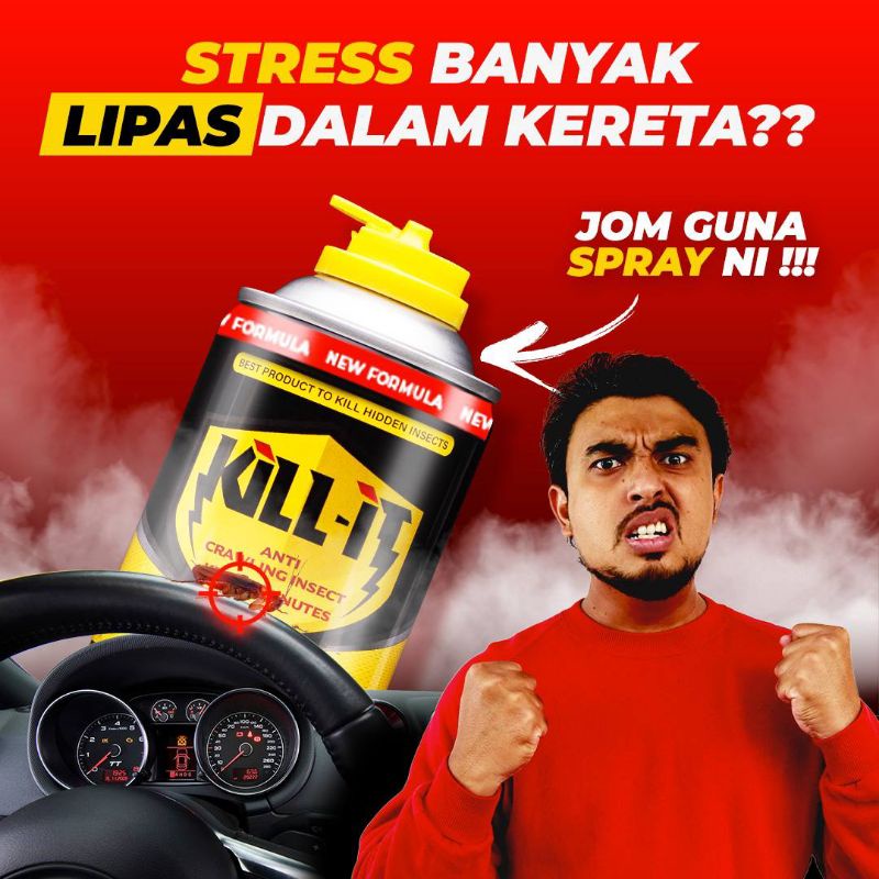 SPRAY KiLL IT LIPAS. Shopee Malaysia