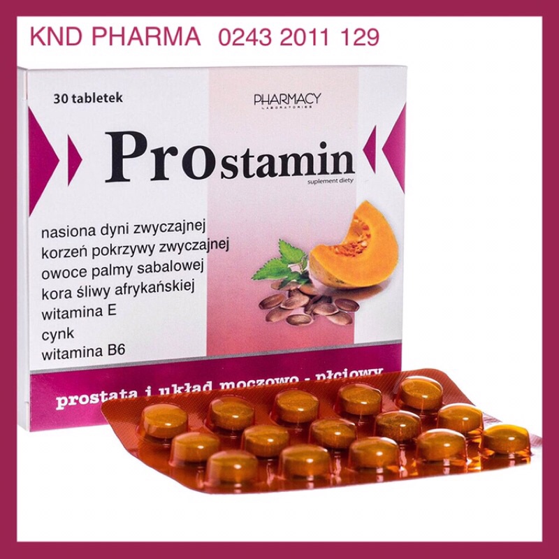 [GENUINE] Prostamin - Prevents and limits prostate fibroids (Europe ...