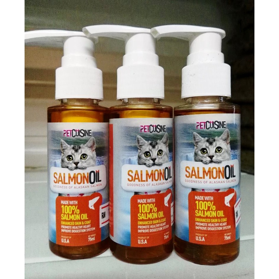 Salmon oil clearance for cats