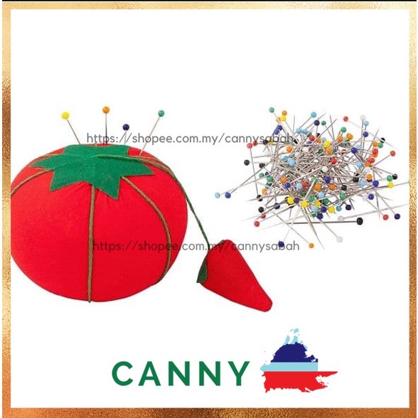 Tomato shape pin cushion x1pc Shopee Malaysia