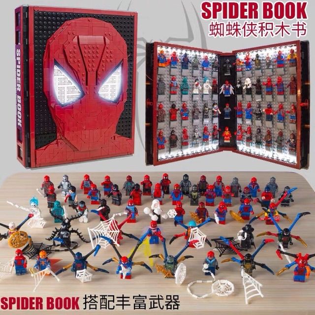 Spider man spider online book lego