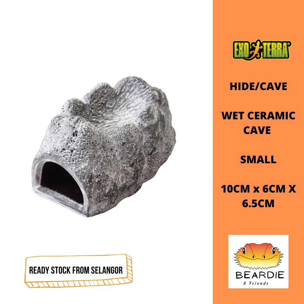 EXO TERRA WET ROCK CAVE REPTILE SMALL (PT3171) | Shopee Malaysia